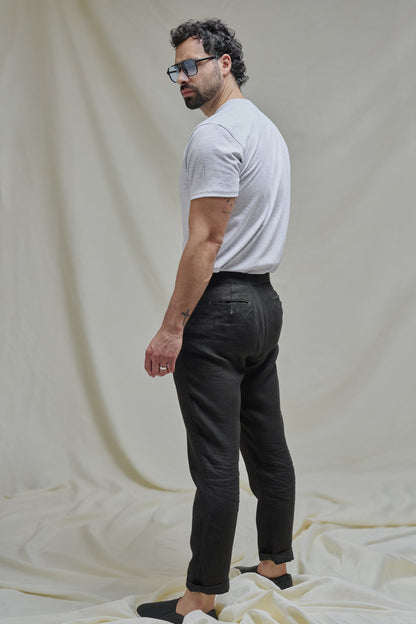 Polera Algodón Pima - Grey Melange