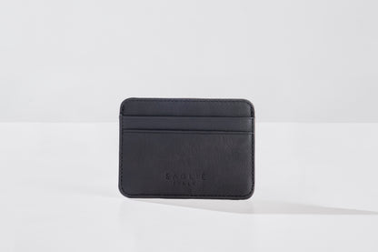 Tarjetero Cuero Classic - Black