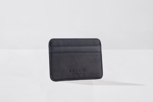 Tarjetero Cuero Classic - Black